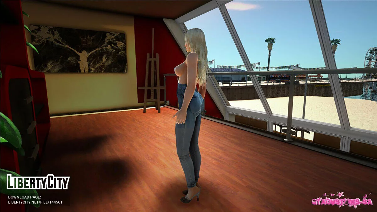 Хелена Дуглас в повседневной одежде v31 / GTA San Andreas