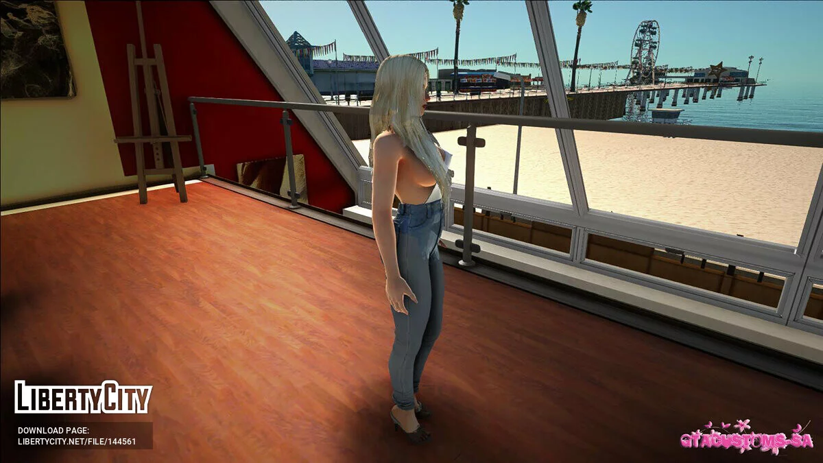 Хелена Дуглас в повседневной одежде v31 / GTA San Andreas