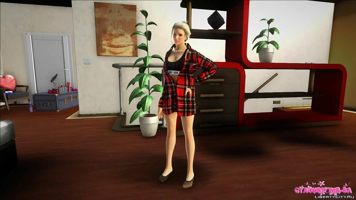 Хелена Дуглас в повседневной одежде v33 / GTA San Andreas