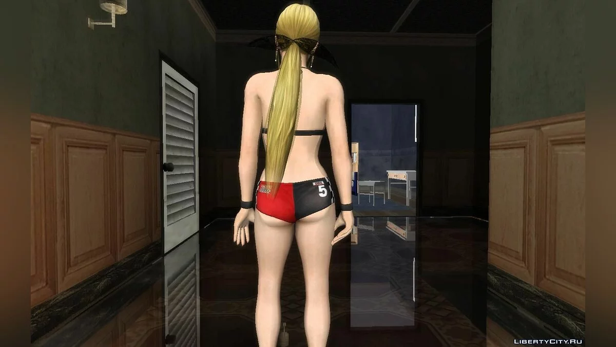 Хелена из DOA в сексуальном костюме гонщицы  / GTA San Andreas