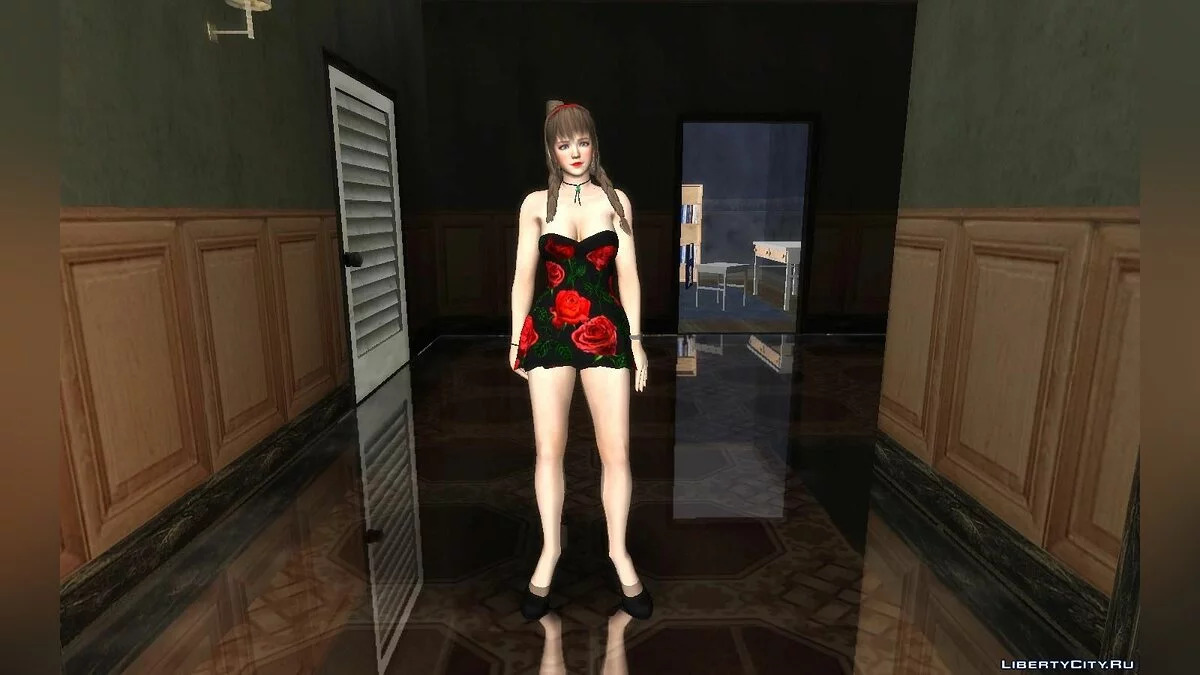 Хитоми из DOA в модном платье / GTA San Andreas