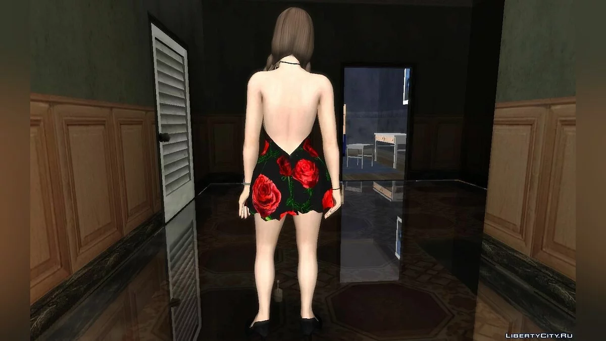 Хитоми из DOA в модном платье / GTA San Andreas