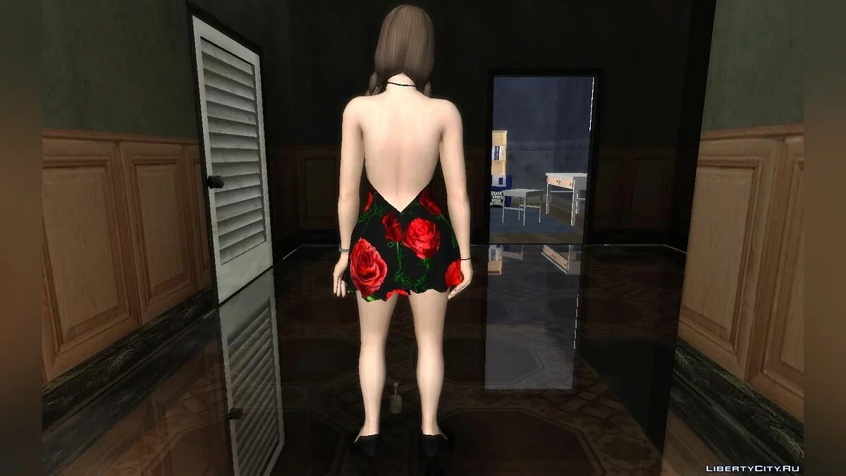 Хитоми из DOA в модном платье / GTA San Andreas