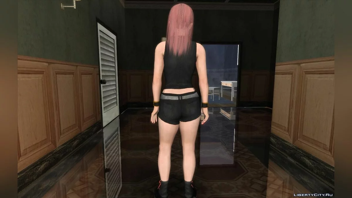 Хонока из DOA  в кожаном костюме / GTA San Andreas