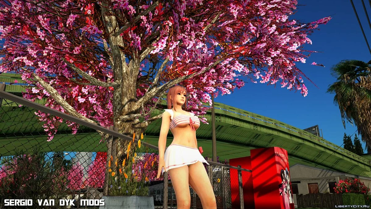 Хонока в бикини из Dead or Alive Xtreme Venus Vacation / GTA San Andreas