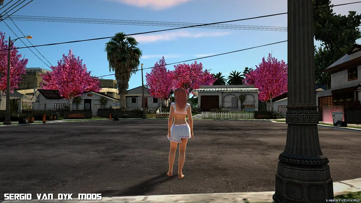 Хонока в бикини из Dead or Alive Xtreme Venus Vacation / GTA San Andreas