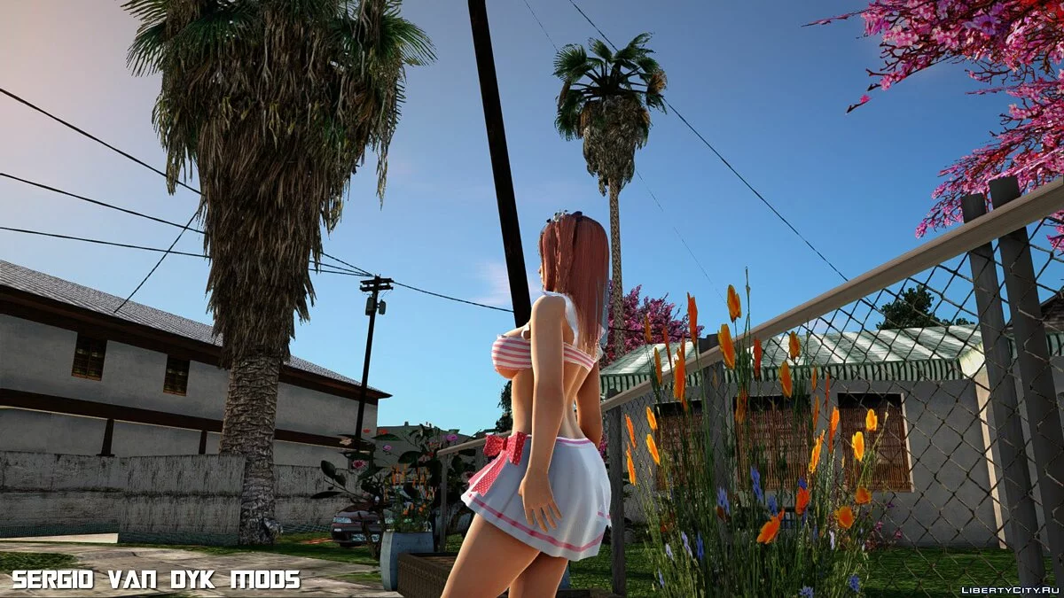 Хонока в бикини из Dead or Alive Xtreme Venus Vacation / GTA San Andreas