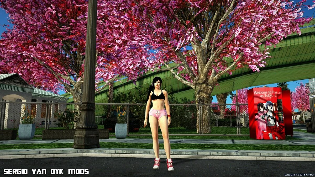 Кокоро в спортивной одежде / GTA San Andreas