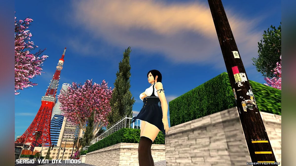 Кокоро в Sunlight Humming из Dead or Alive Xtreme Venus Vacation / GTA San Andreas