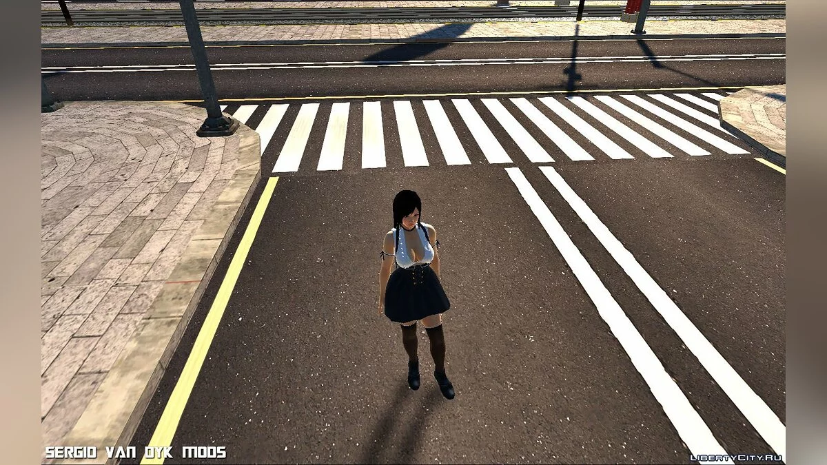Кокоро в Sunlight Humming из Dead or Alive Xtreme Venus Vacation / GTA San Andreas