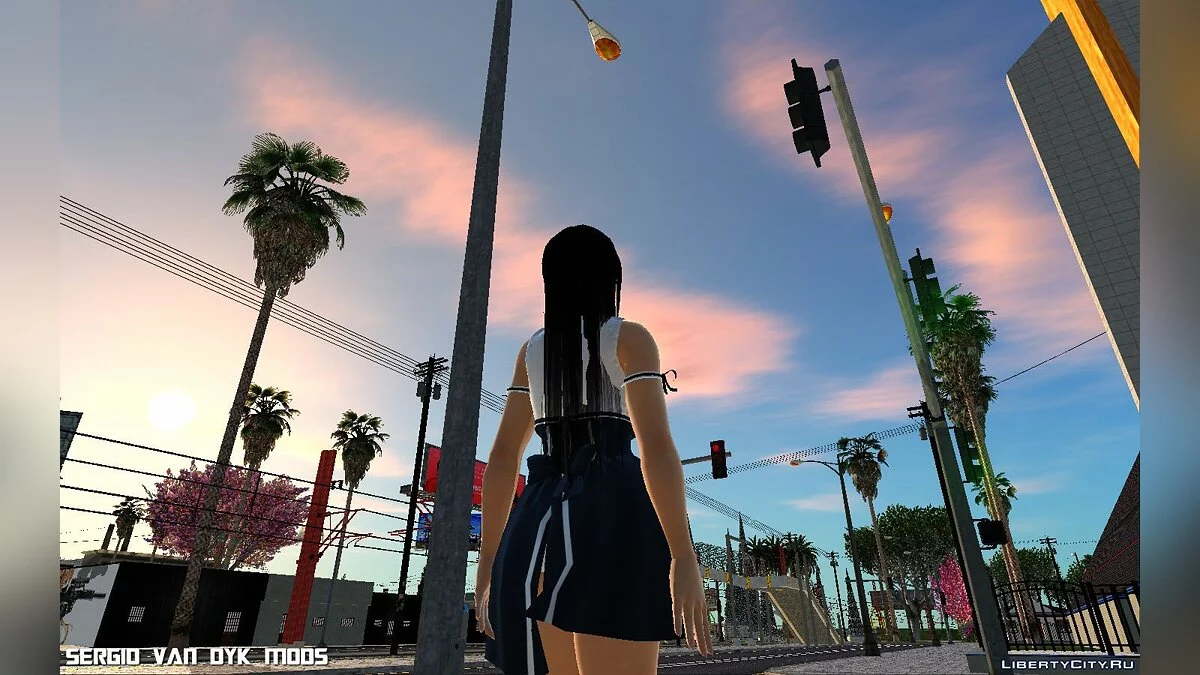 Кокоро в Sunlight Humming из Dead or Alive Xtreme Venus Vacation / GTA San Andreas