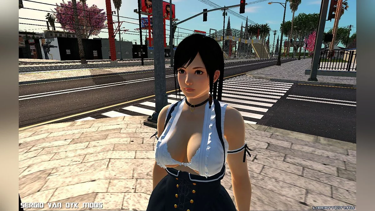 Кокоро в Sunlight Humming из Dead or Alive Xtreme Venus Vacation / GTA San Andreas