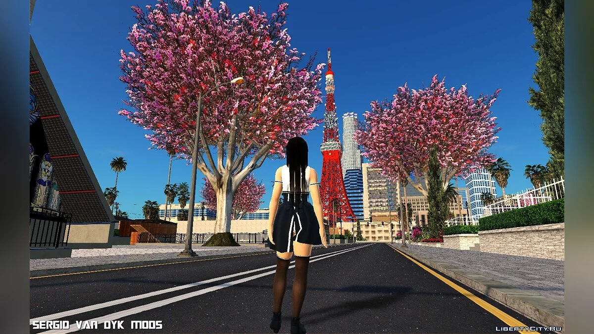 Кокоро в Sunlight Humming из Dead or Alive Xtreme Venus Vacation / GTA San Andreas