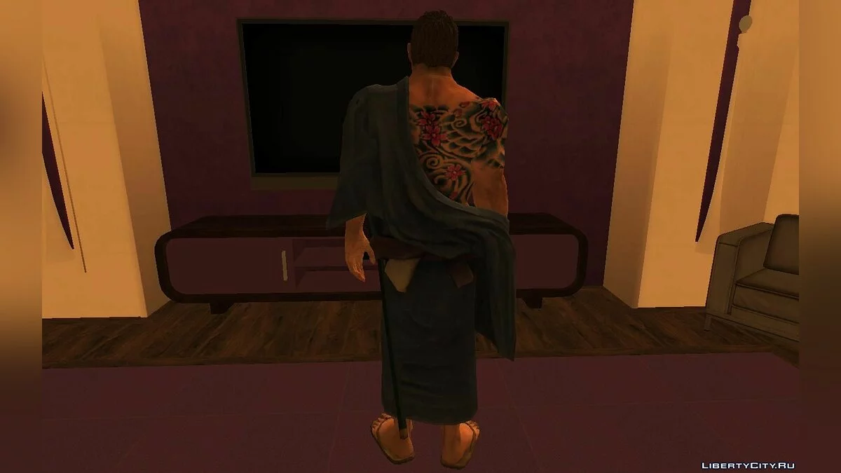 Крис Редфилд самурай / GTA San Andreas