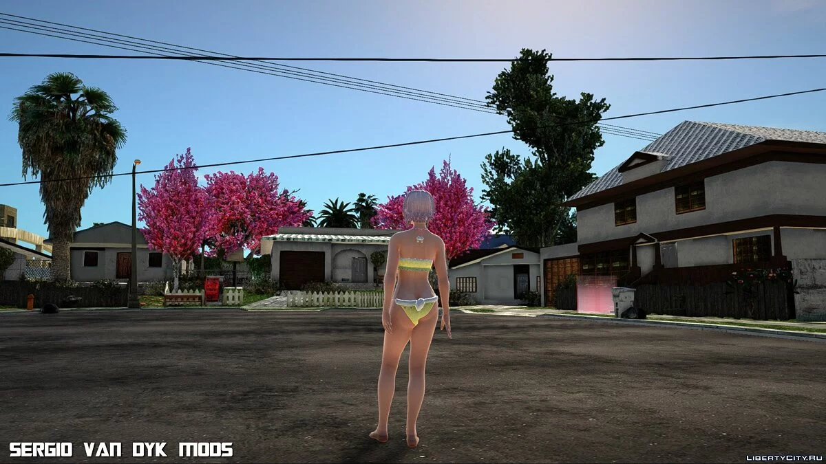 Луна в бикини из Dead or Alive Xtreme Venus Vacation / GTA San Andreas
