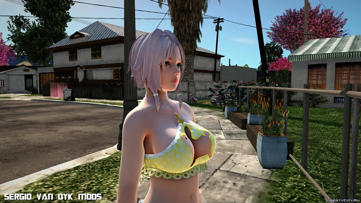 Луна в бикини из Dead or Alive Xtreme Venus Vacation / GTA San Andreas