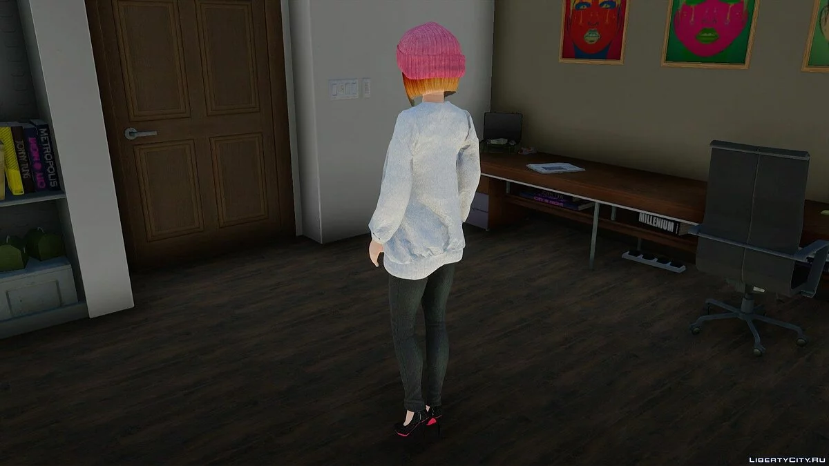 Мэри Роуз в повседневной одежде / GTA San Andreas