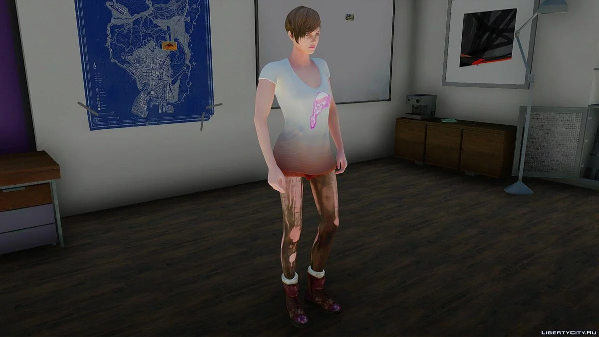 Мойра Бертон из Resident Evil: Revelations 2 / GTA San Andreas