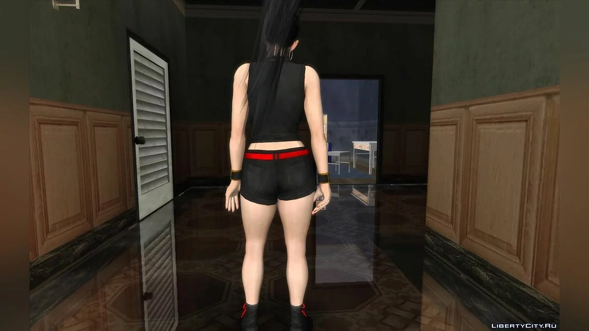 Момиджи из DOA в кожаном костюме / GTA San Andreas