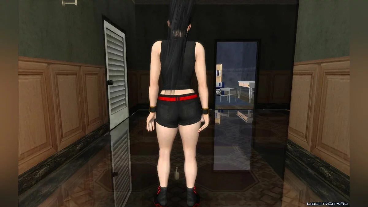 Момиджи из DOA в кожаном костюме / GTA San Andreas