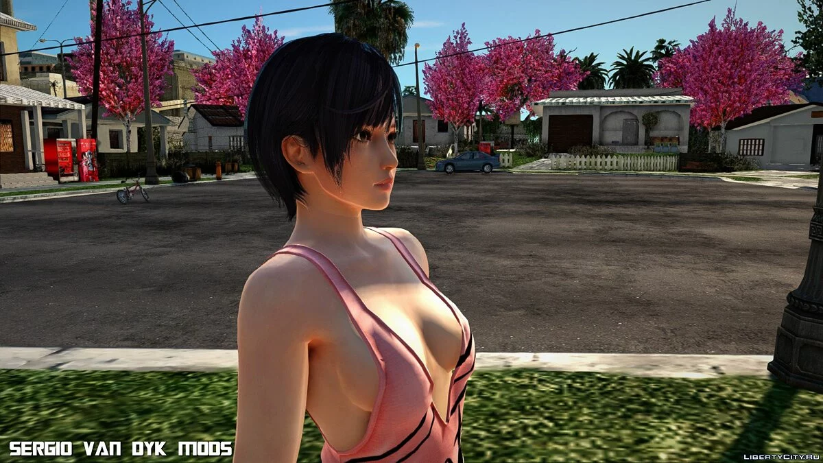 Нагиса в купальнике из Dead or Alive Xtreme Venus Vacation / GTA San Andreas