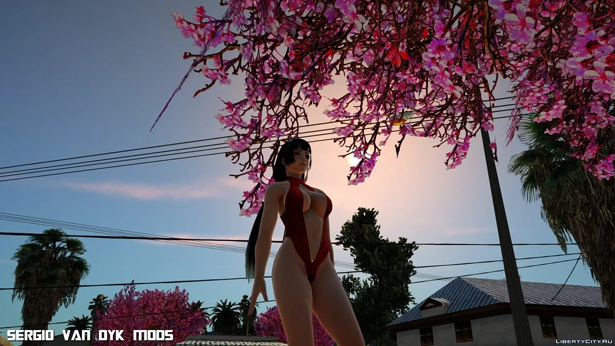 Наотора Ли в бикини из Dead or Alive Xtreme Venus Vacation / GTA San Andreas