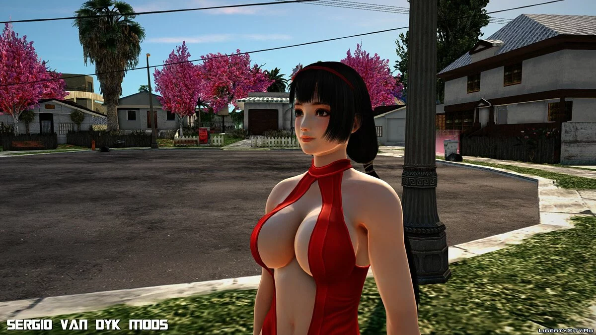Наотора Ли в бикини из Dead or Alive Xtreme Venus Vacation / GTA San Andreas
