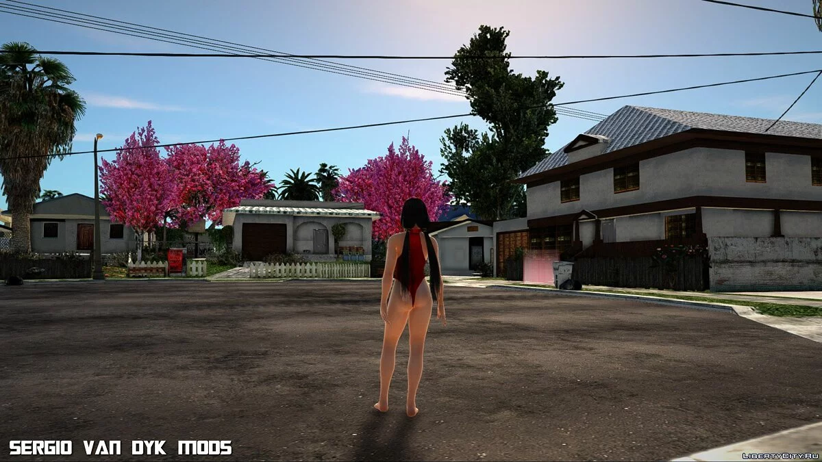 Наотора Ли в бикини из Dead or Alive Xtreme Venus Vacation / GTA San Andreas