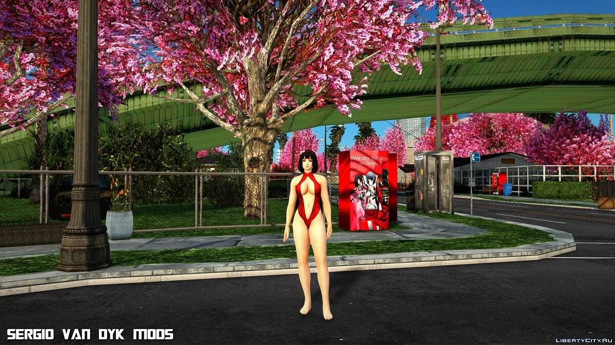 Наотора Ли в бикини из Dead or Alive Xtreme Venus Vacation / GTA San Andreas