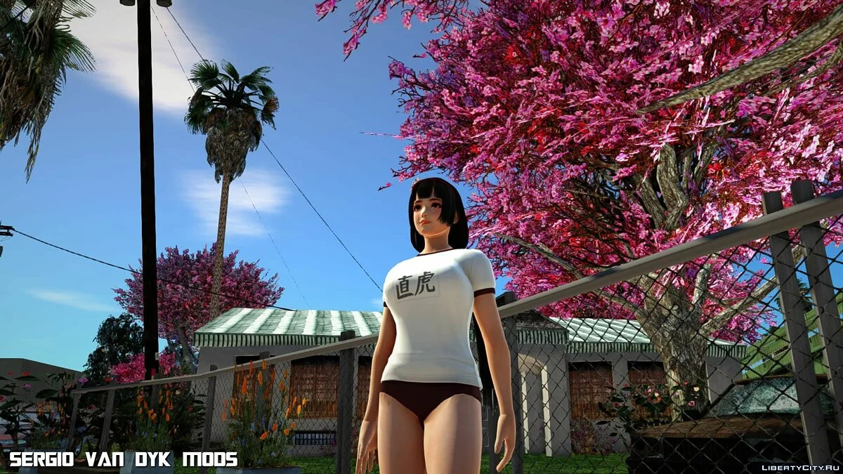 Наотора Ли в футболке / GTA San Andreas