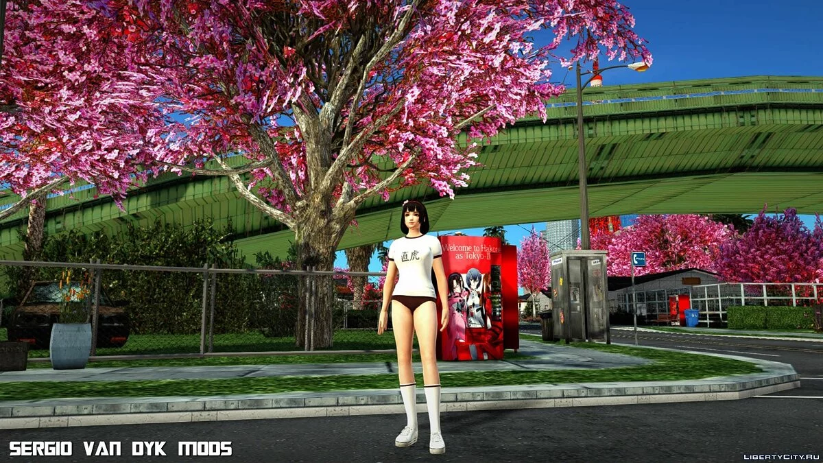 Наотора Ли в футболке / GTA San Andreas