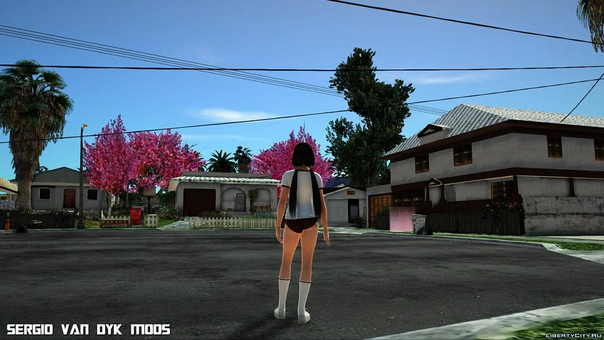 Наотора Ли в футболке / GTA San Andreas