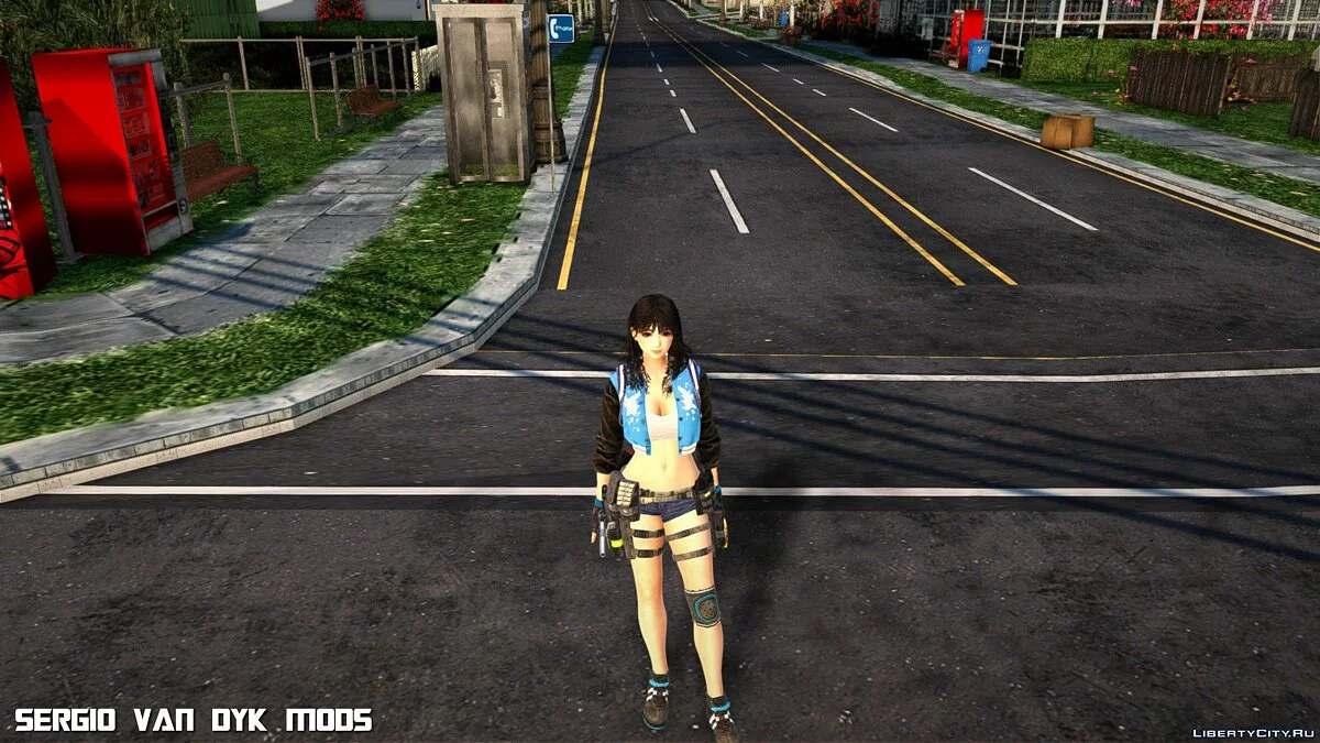 Наотора Ли в одежде Мии из Sudden Attack 2 / GTA San Andreas