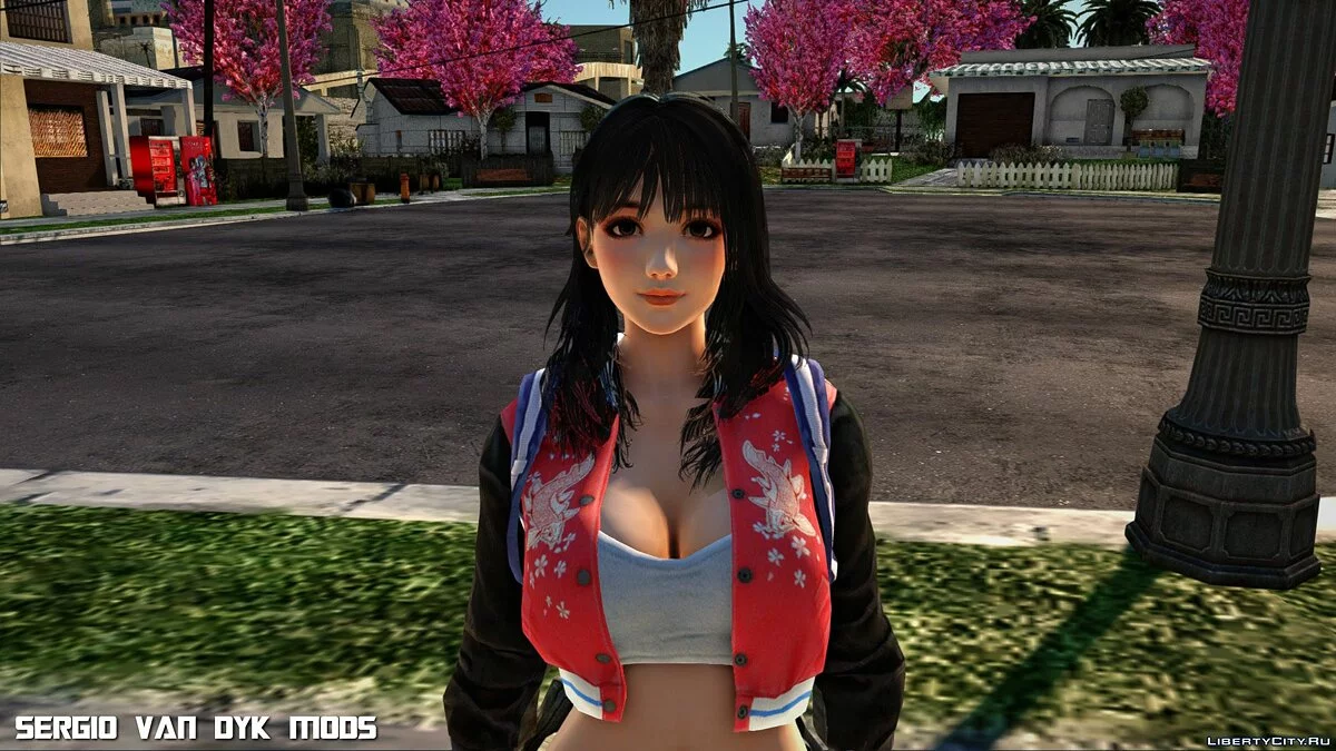 Наотора Ли в одежде Мии из Sudden Attack 2 / GTA San Andreas