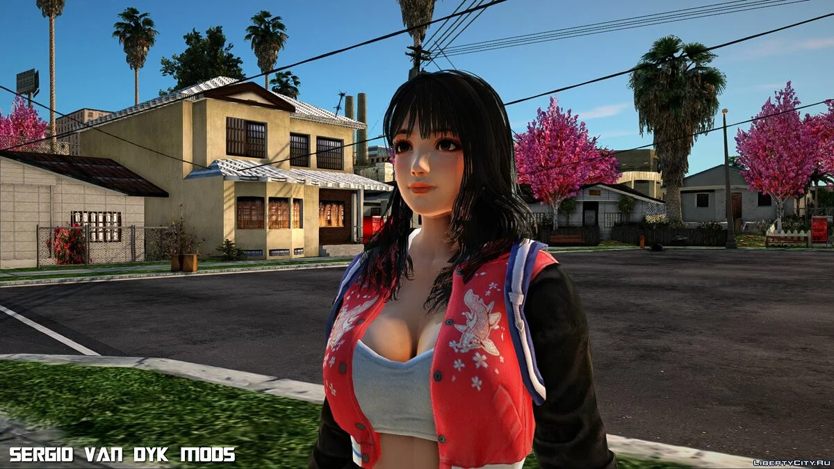 Наотора Ли в одежде Мии из Sudden Attack 2 / GTA San Andreas