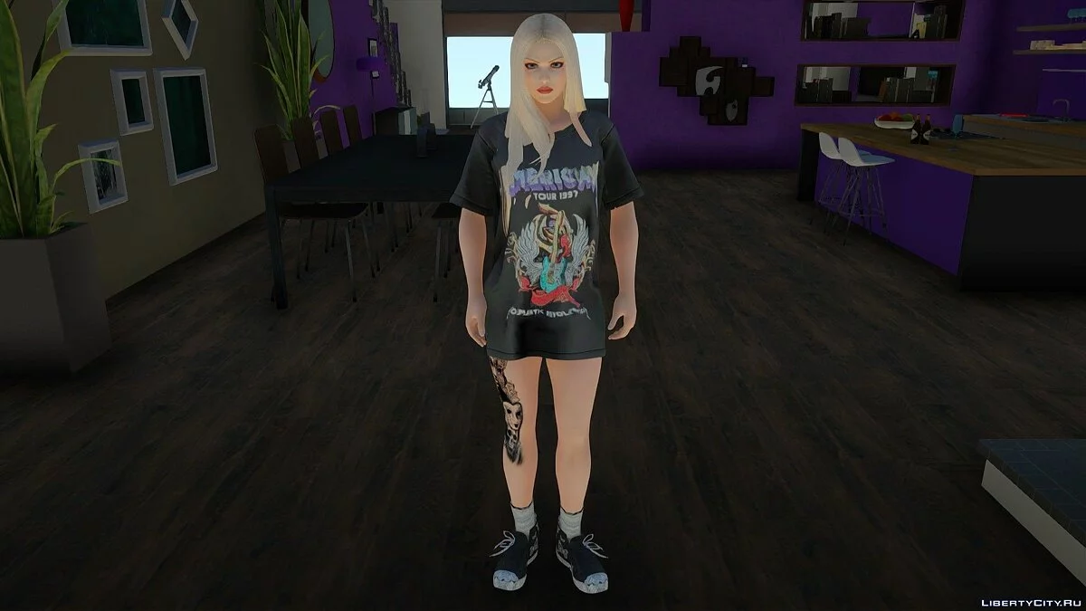 Рейчел в повседневной одежде v11 / GTA San Andreas