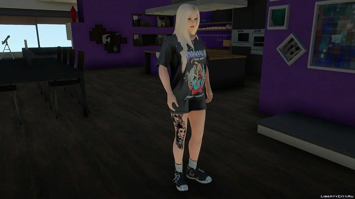 Рейчел в повседневной одежде v11 / GTA San Andreas