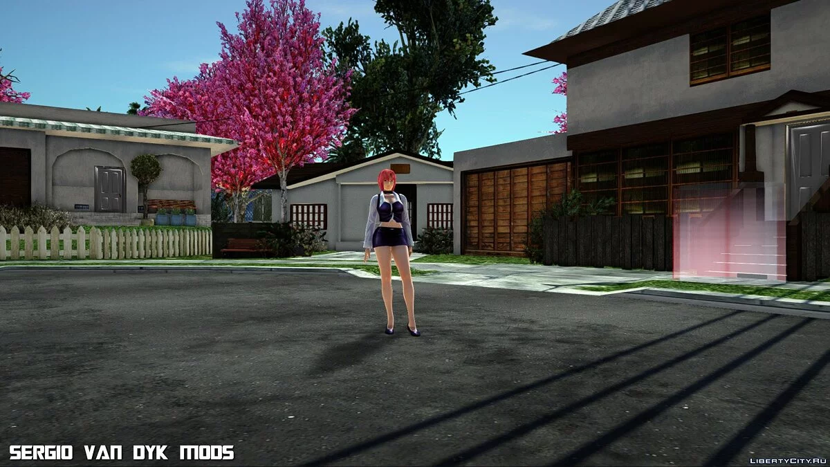 Рио Роллинз Татибана из Dead or Alive Paradise / GTA San Andreas