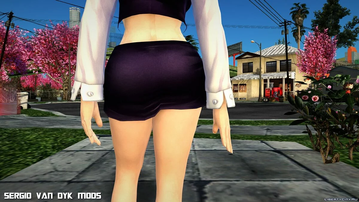Рио Роллинз Татибана из Dead or Alive Paradise / GTA San Andreas