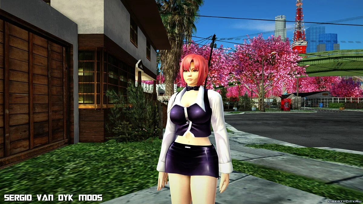 Рио Роллинз Татибана из Dead or Alive Paradise / GTA San Andreas
