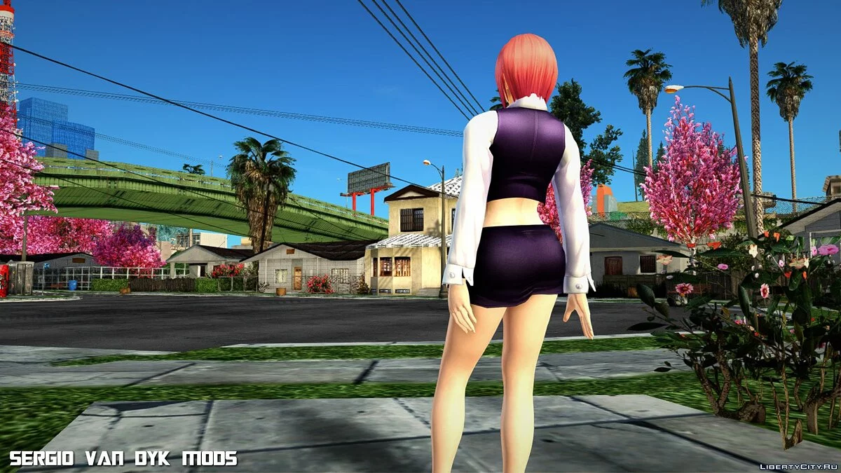 Рио Роллинз Татибана из Dead or Alive Paradise / GTA San Andreas