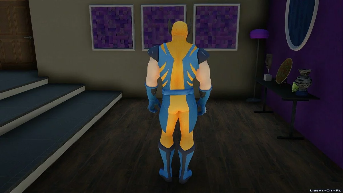 Росомаха из Fortnite / GTA San Andreas
