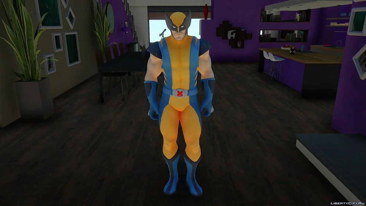 Росомаха из Fortnite / GTA San Andreas
