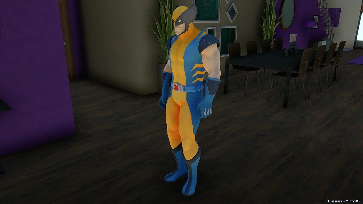 Росомаха из Fortnite / GTA San Andreas