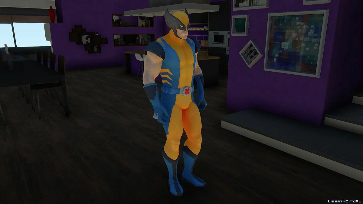 Росомаха из Fortnite / GTA San Andreas