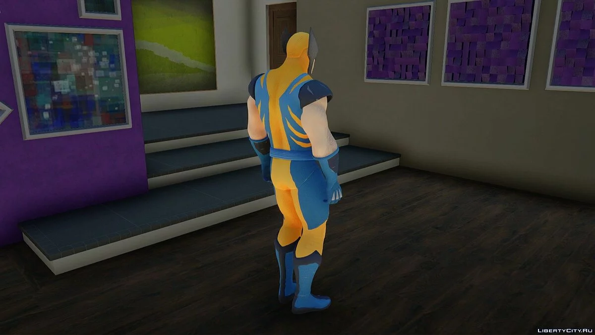 Росомаха из Fortnite / GTA San Andreas