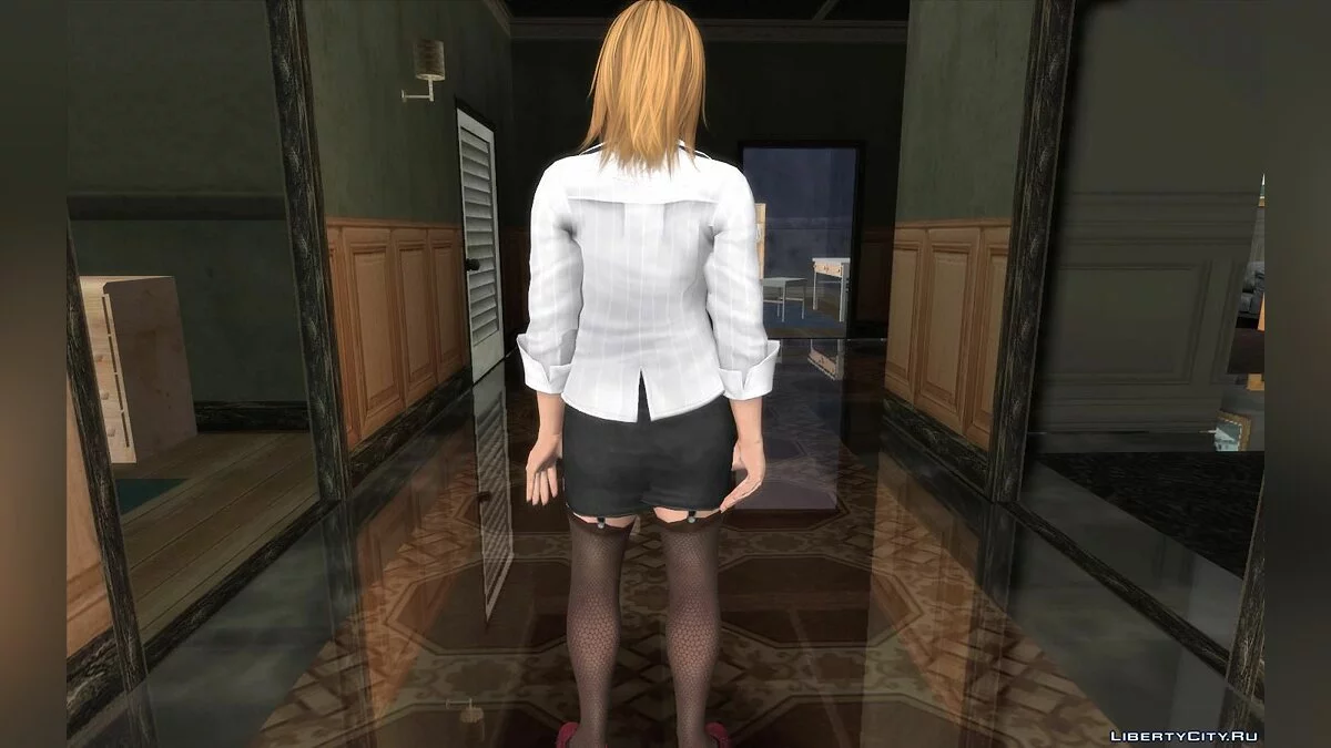 Тина Армстронг в костюме из DOA5LR / GTA San Andreas