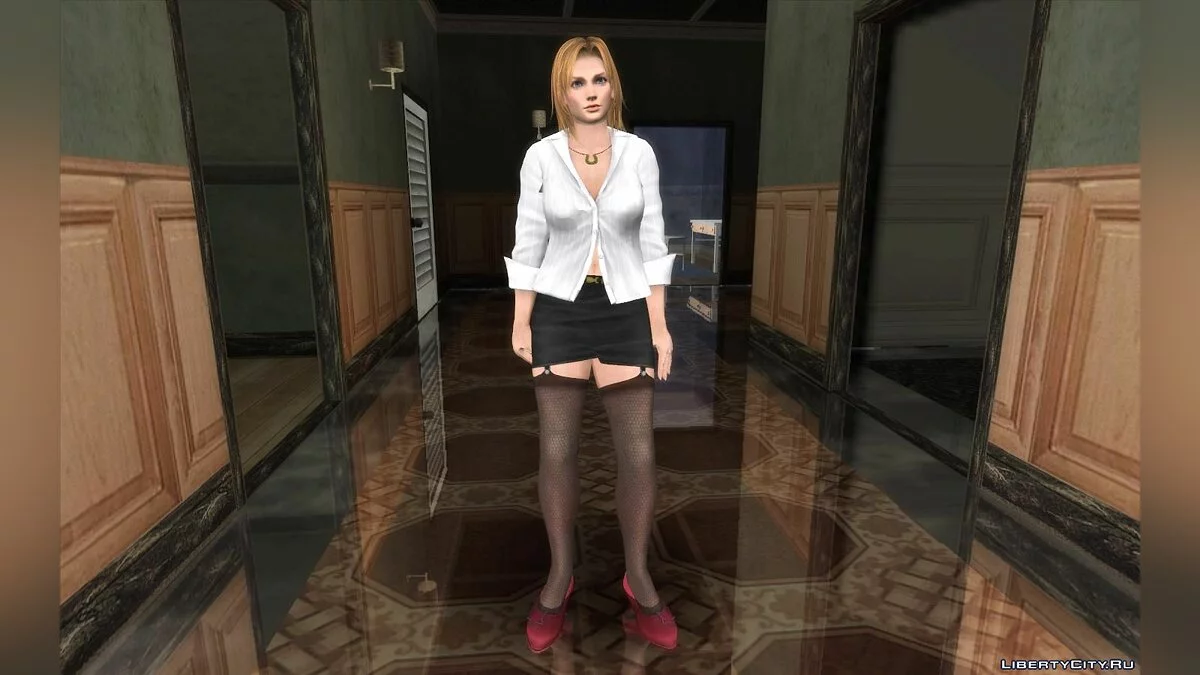Тина Армстронг в костюме из DOA5LR / GTA San Andreas