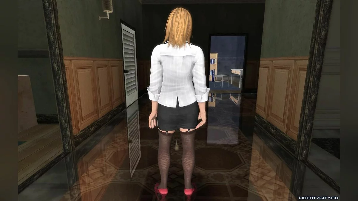 Тина Армстронг в костюме из DOA5LR / GTA San Andreas