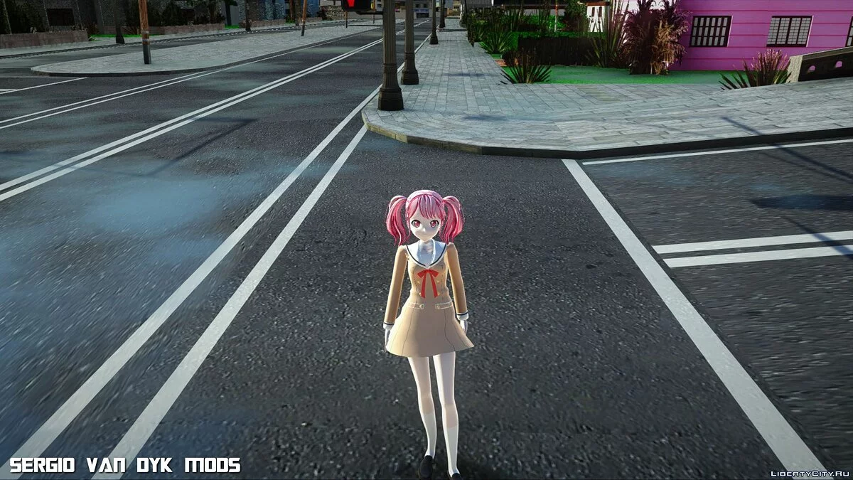 Ая Маруяма из Pastel Palettes / GTA San Andreas